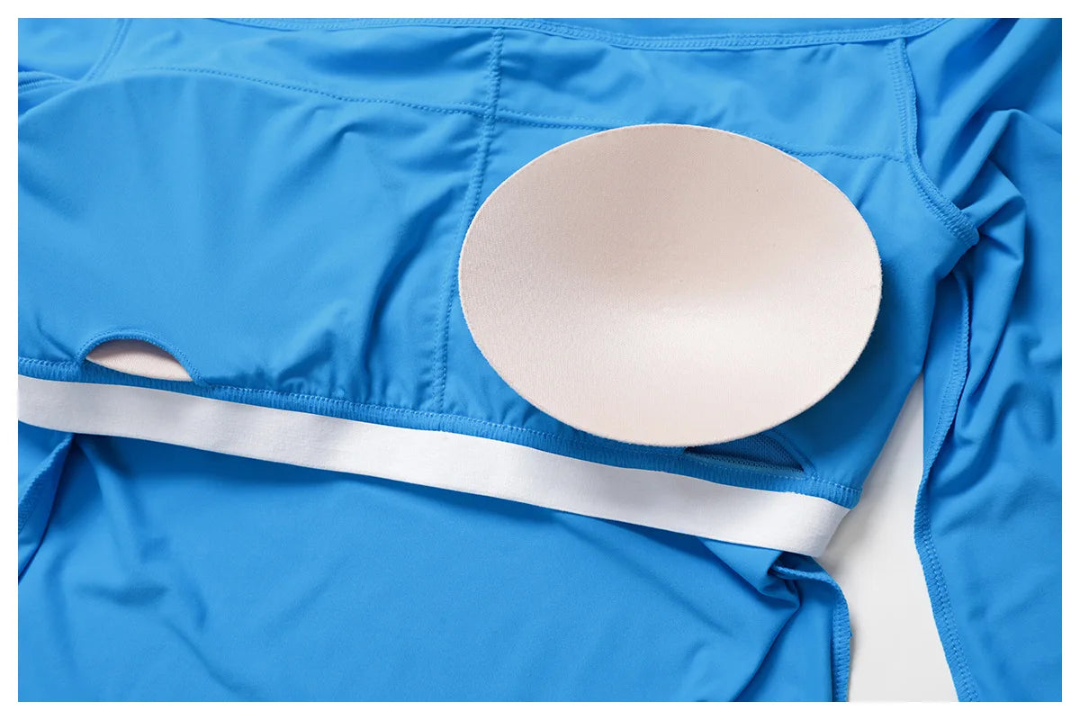 Push Up square neck Sports gym Top