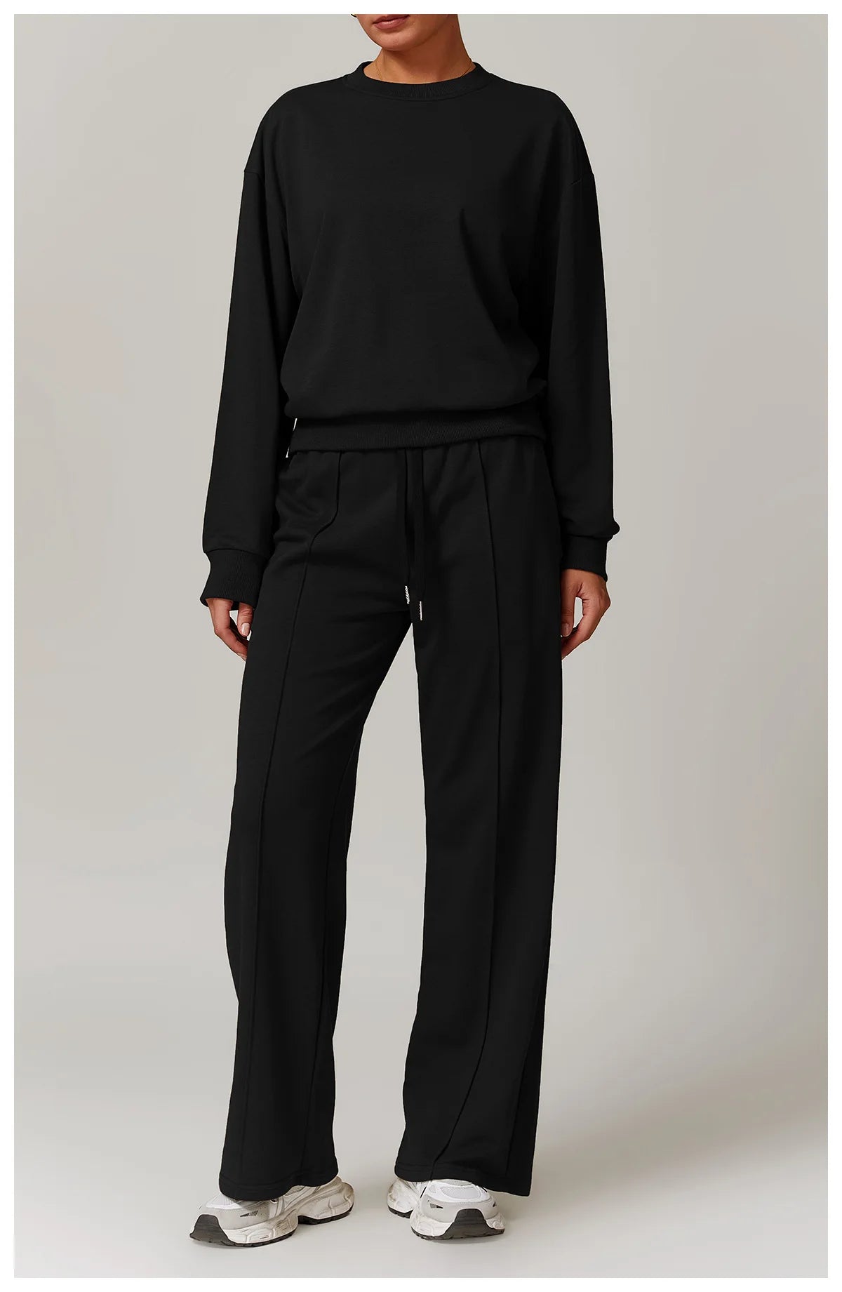 Round Neck Casual Women's sweatshirt