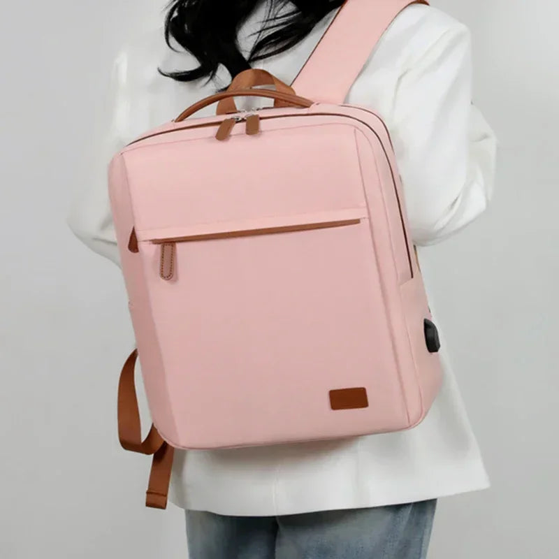 Large Capacity Travel Backpack with USB Charging Port