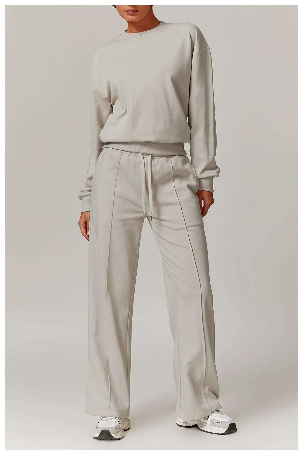 Round Neck Casual Women's sweatshirt