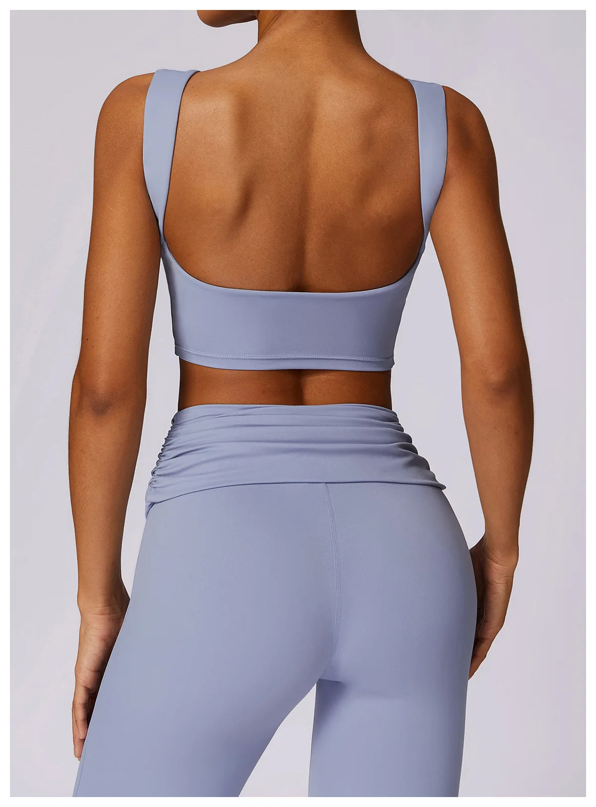 High Strength Shockproof gym workout Crop Top