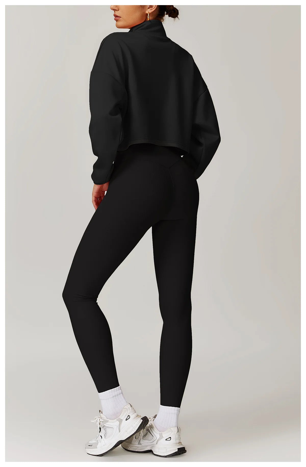 Ribbed Fitness Gym Workout Push Up Sports Bra & Leggings Set