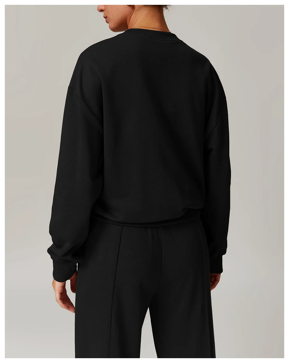 Round Neck Casual Women's sweatshirt