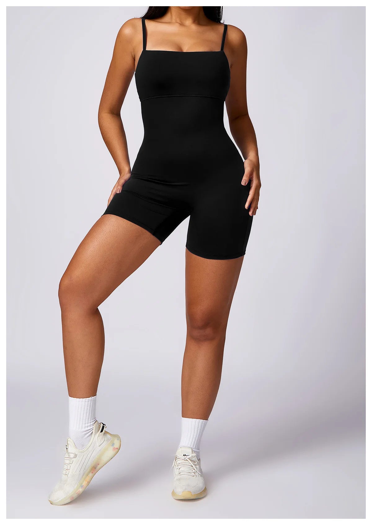 Backless Scrunch Butt Gym Workout Yoga shorts suit