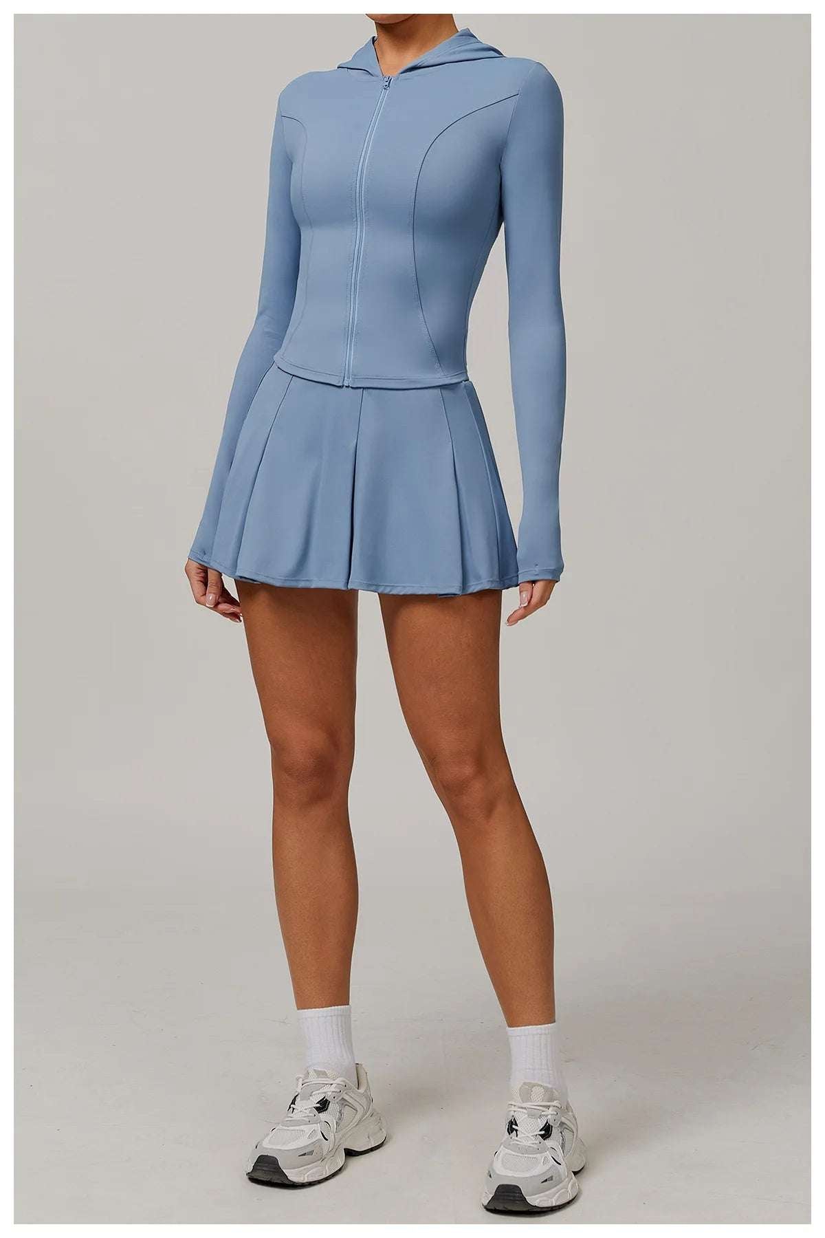 Zipper Long Sleeve Sports Jacket