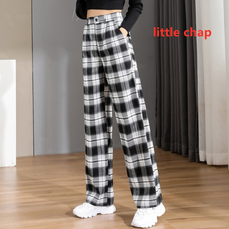 Women Chic Office Wear Straight Pants Little chap 99783