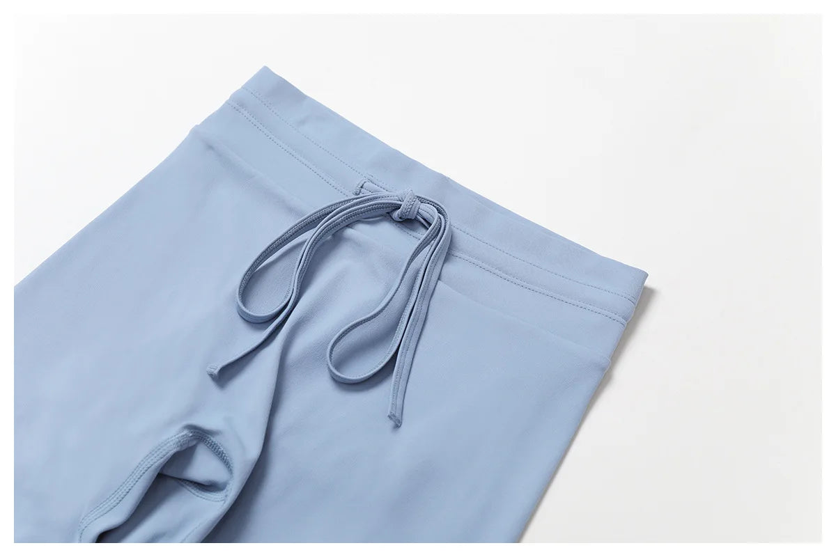 Drawstring High Waist Fitness Leggings