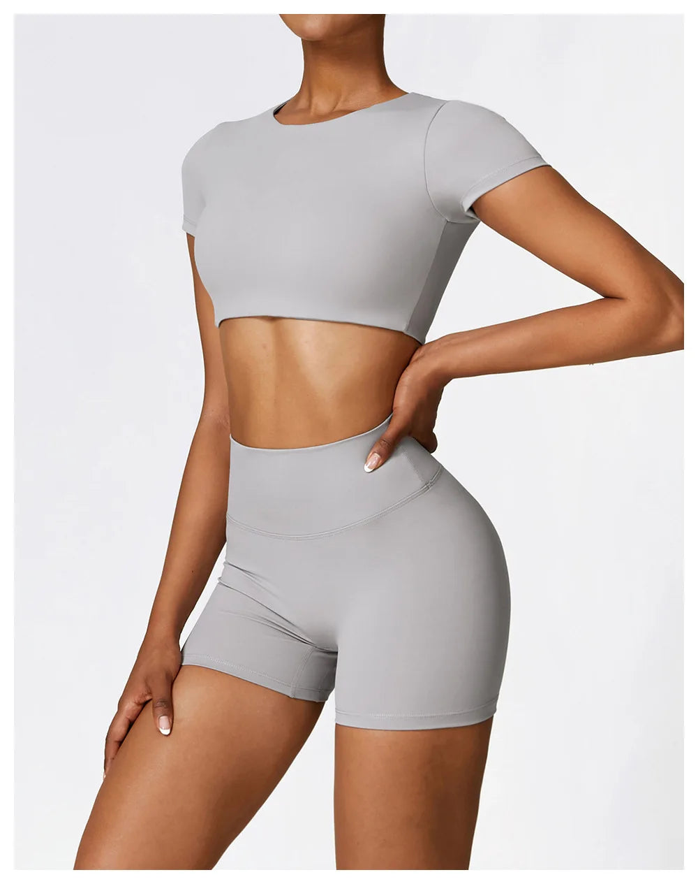Seamless Yoga Workout Fitness Crop Top