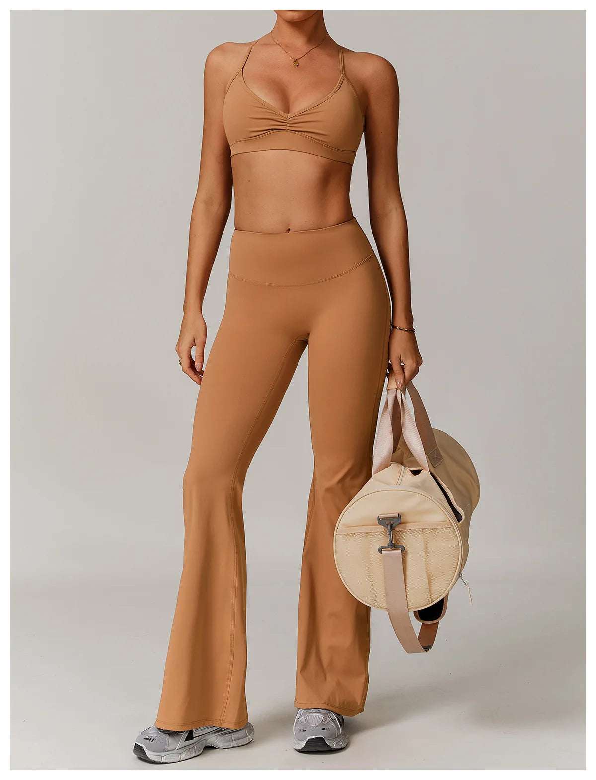 Shoulder Straps Fitness Sports Bra