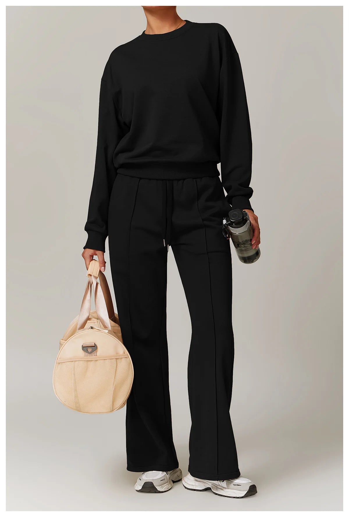 Round Neck Casual Women's sweatshirt