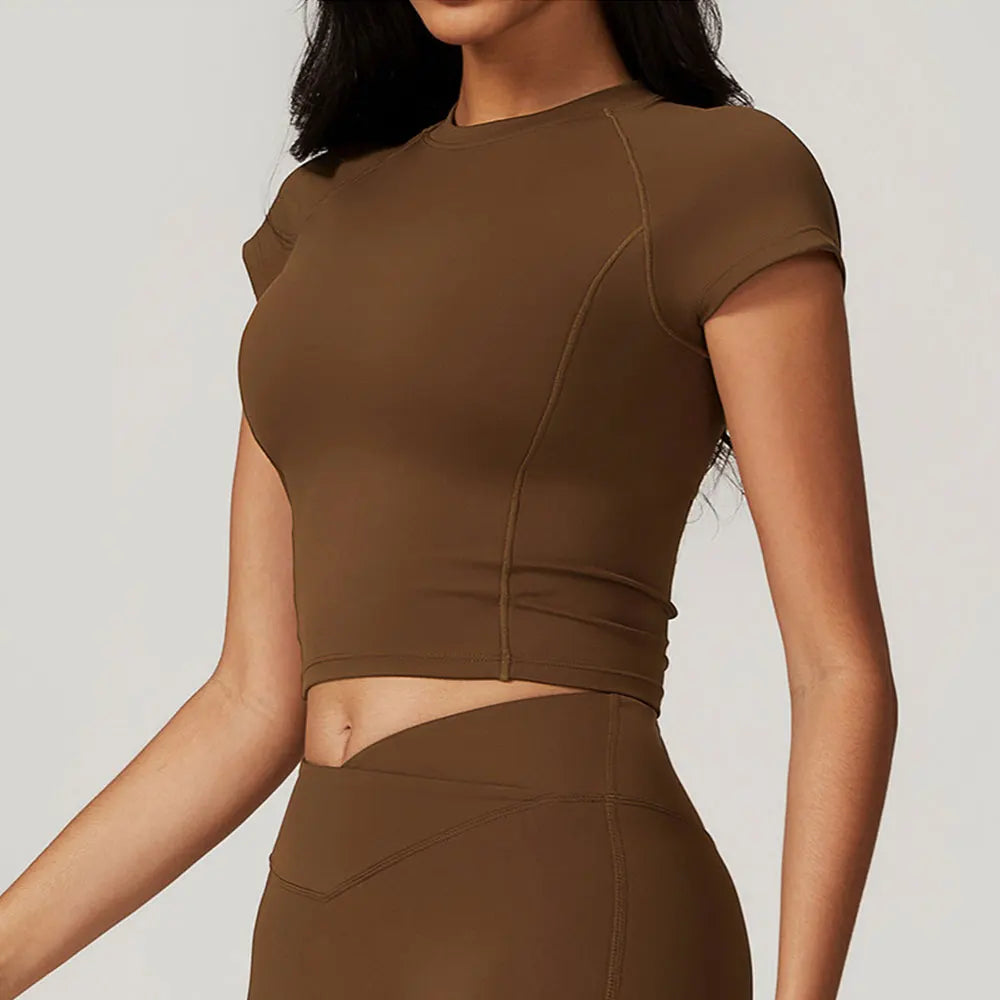 Short Sleeve Gym Fitness top