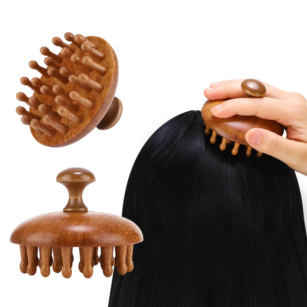 Multi-Functional Body Anti Cellulite Brush Head Scalp Body Massage Brush