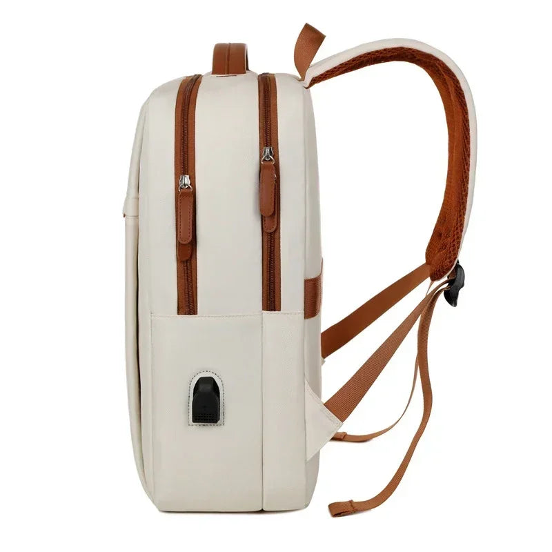 Large Capacity Travel Backpack with USB Charging Port