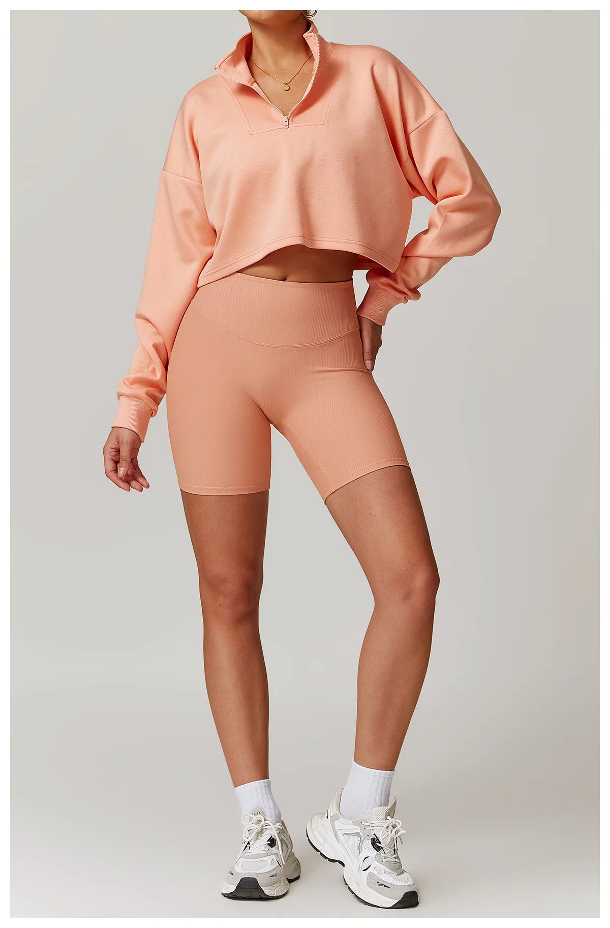 Ribbed Fitness Gym Workout Push Up Sports Bra & Leggings Set