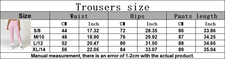 High Waist Push Up Scrunch Butt gym leggings