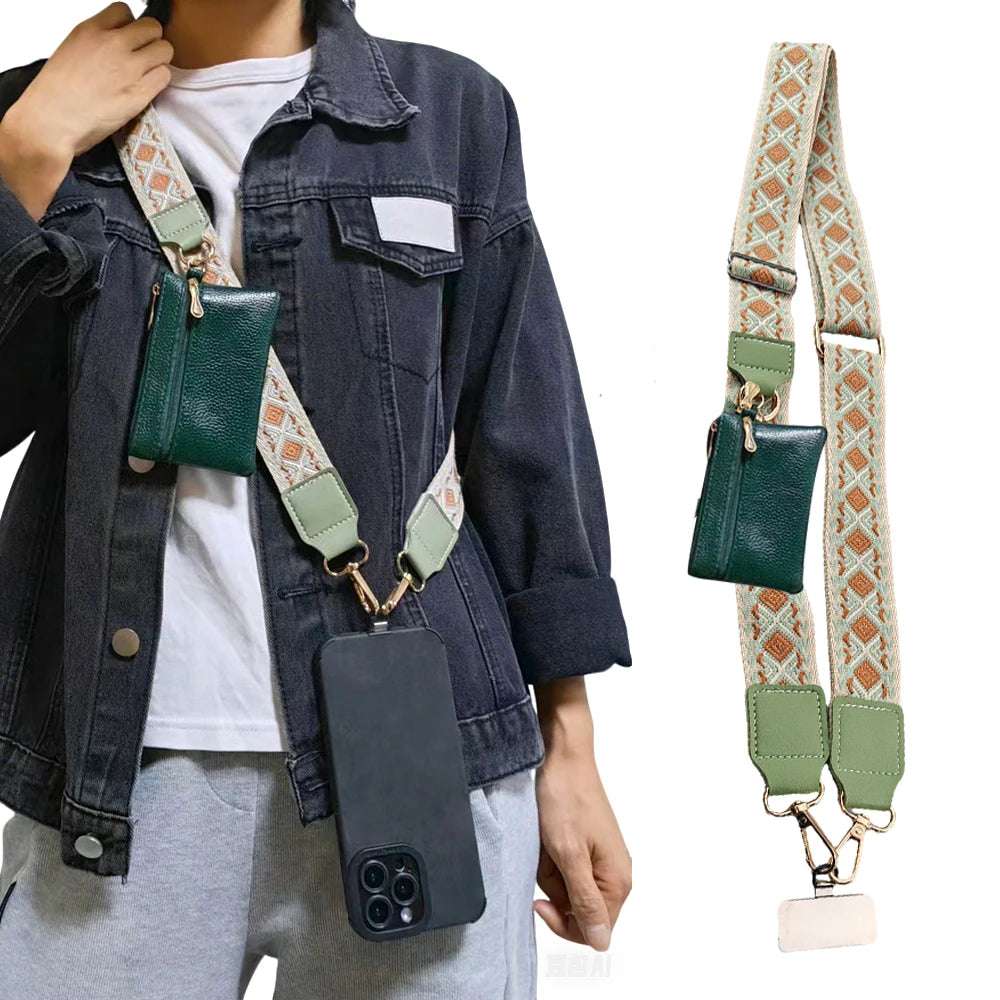 Universal Crossbody Mobile Phone Lanyard