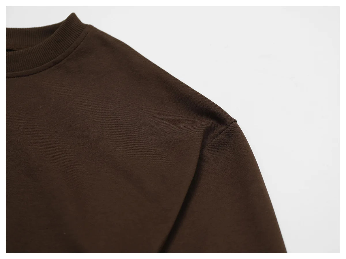 Round Neck Casual Women's sweatshirt