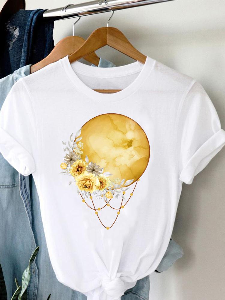Summer Short Sleeve Print Graphic T Shirt