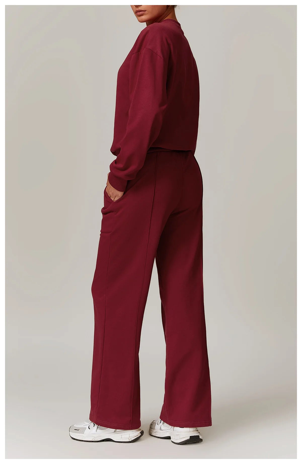 Round Neck Casual Women's sweatshirt