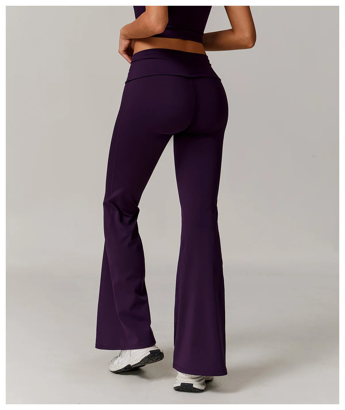 Bell-bottoms High Waist Wide Leg Fitness Workout Leggings