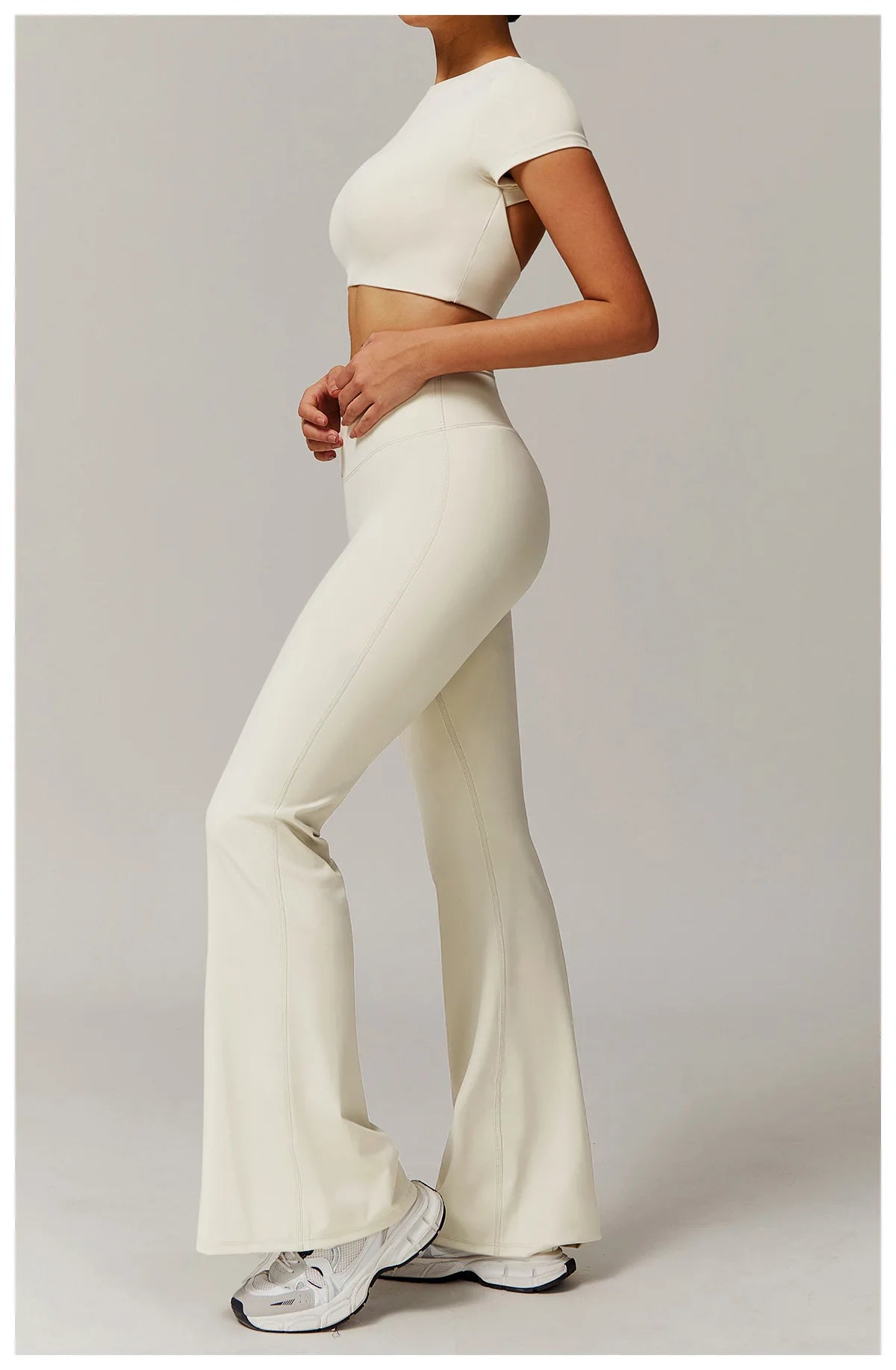 High Waist Wide gym Leggings