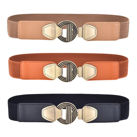 Women's Elastic Stretch Cinch Belt