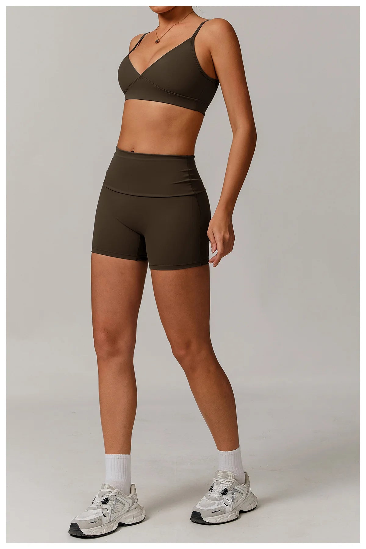 Breathable Shockproof Push Up gym Workout Top