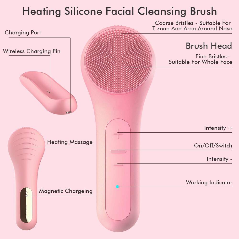 New Sonic Facial Cleansing Brush
