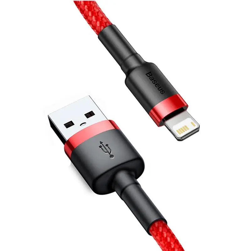 2.4A Fast Charging Mobile Cable Red