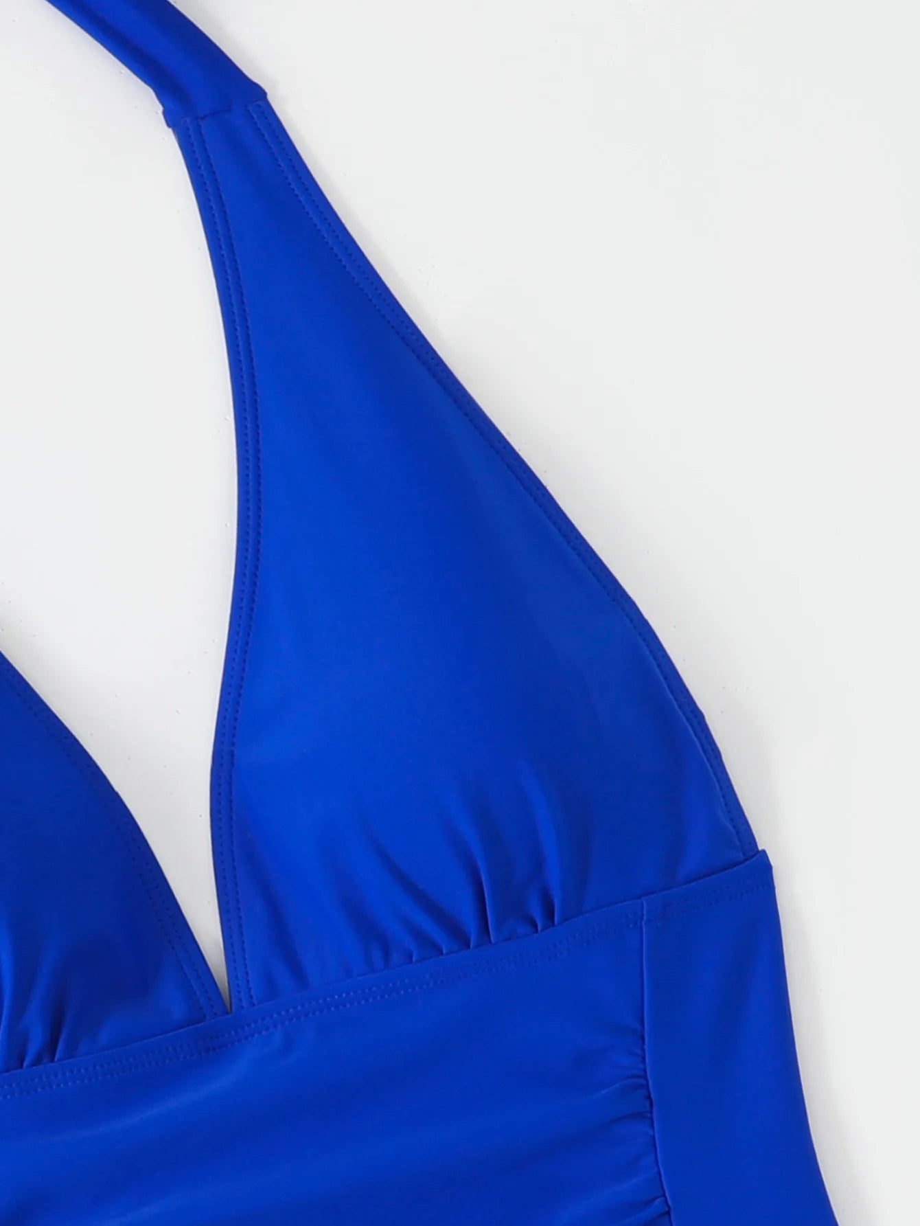 Plunge halter Neck One Piece Swimsuit