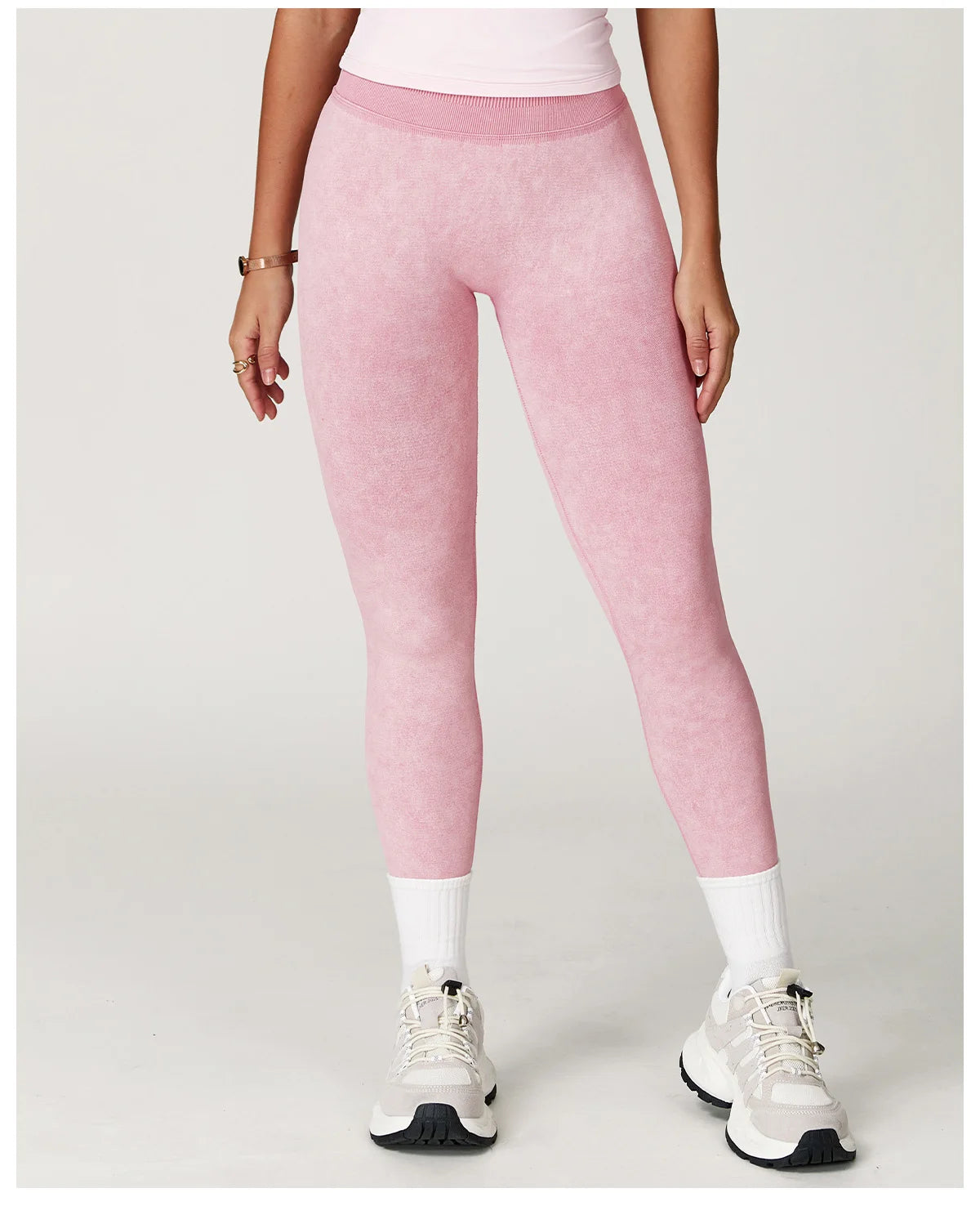 Seamless Yoga Sports High Waist Ribbed Gym leggings