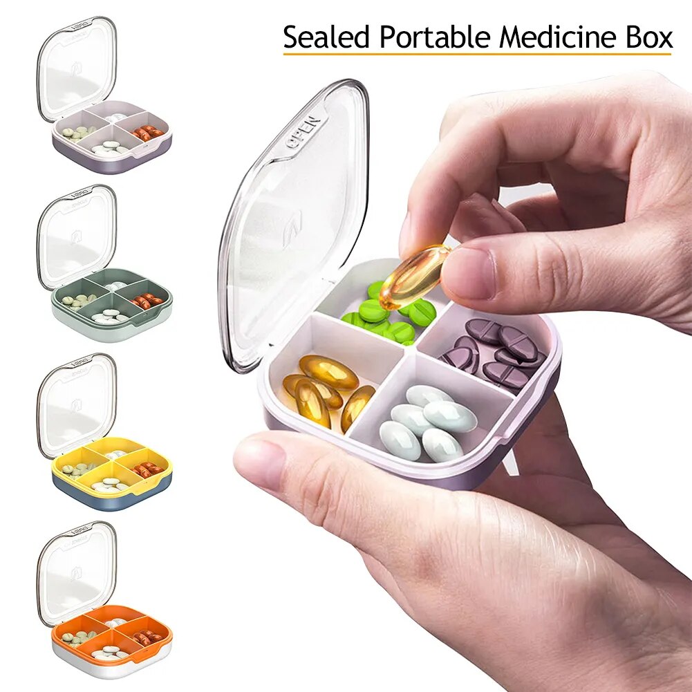 New Organizer Moisture Proof Pills Box
