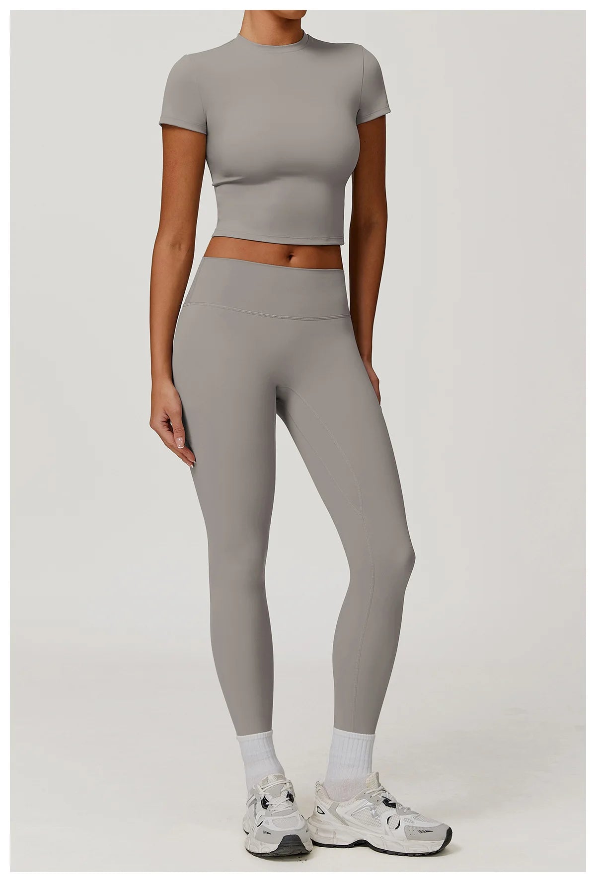 Short Sleeve round neck Yoga Gym Top