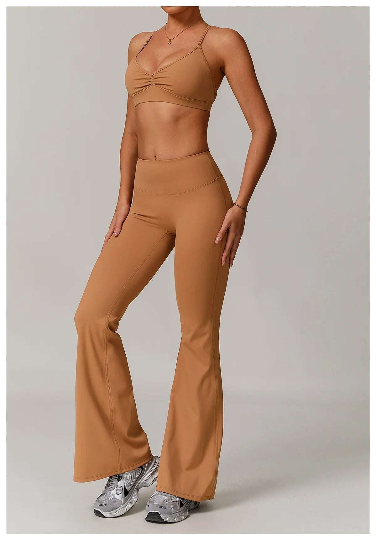 Shoulder Straps Fitness Sports Bra