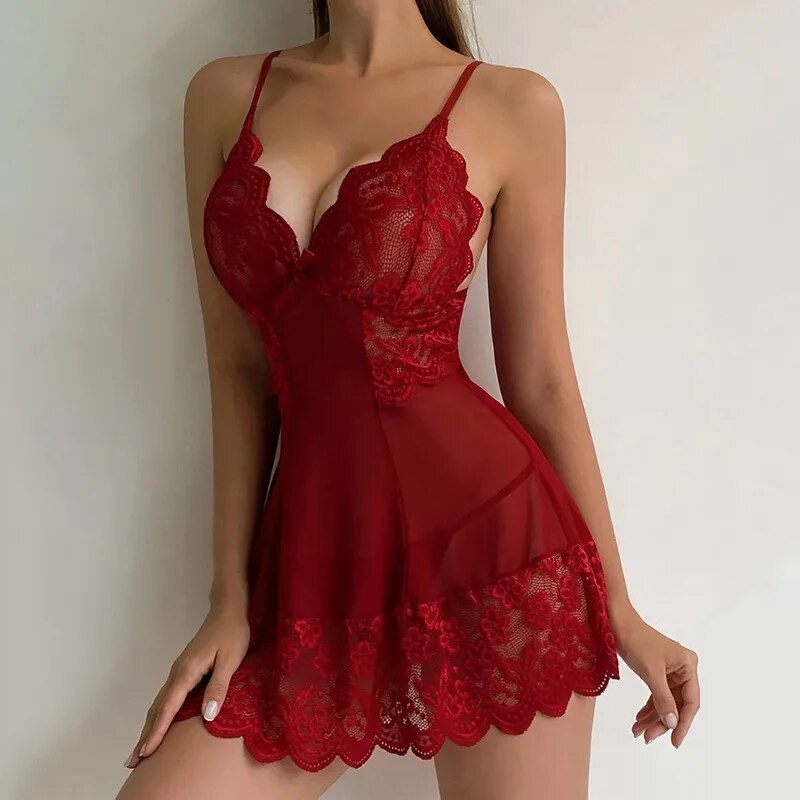 New Woman Lace babydoll lingerie