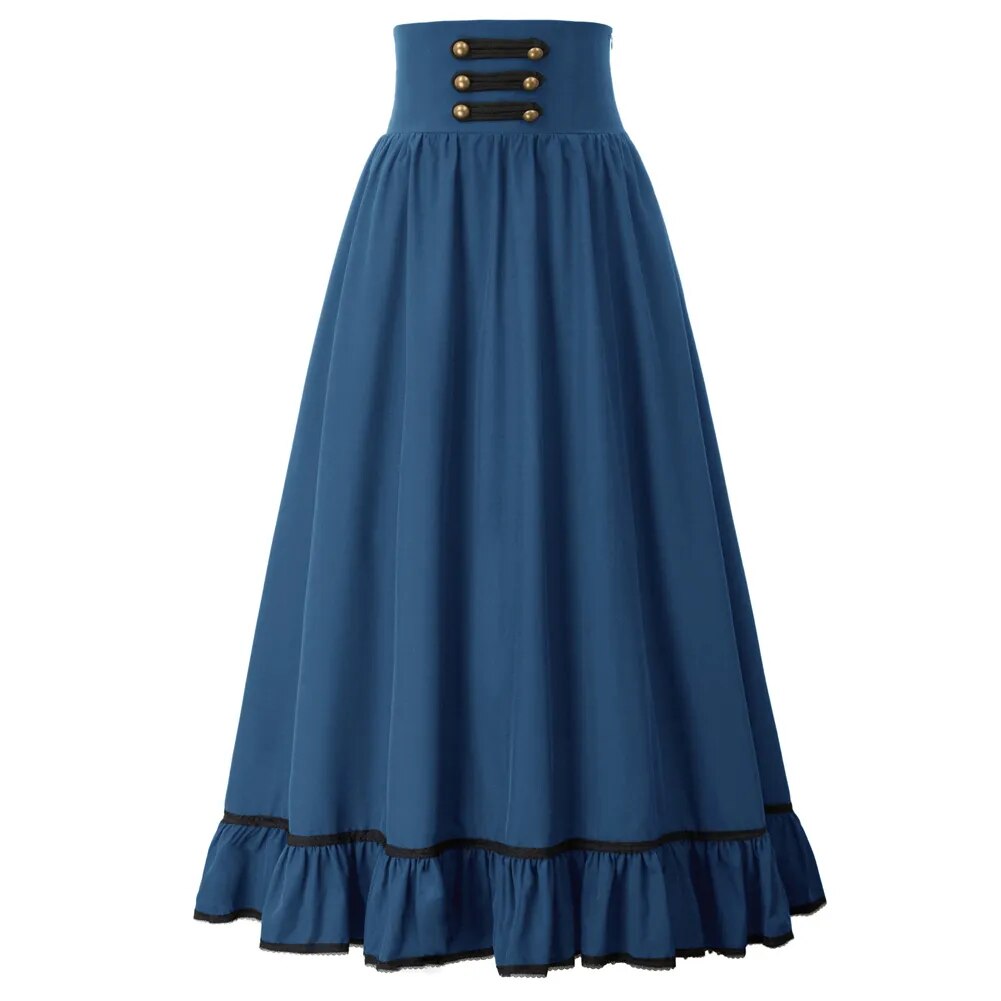 Summer Clothes Gothic Maxi Skirt