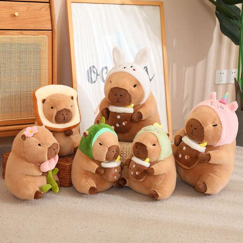 Capybara soft plush teddy toy