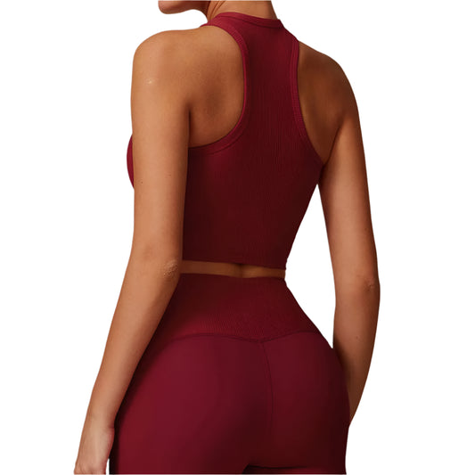 Ribbed Yoga Sports crop top