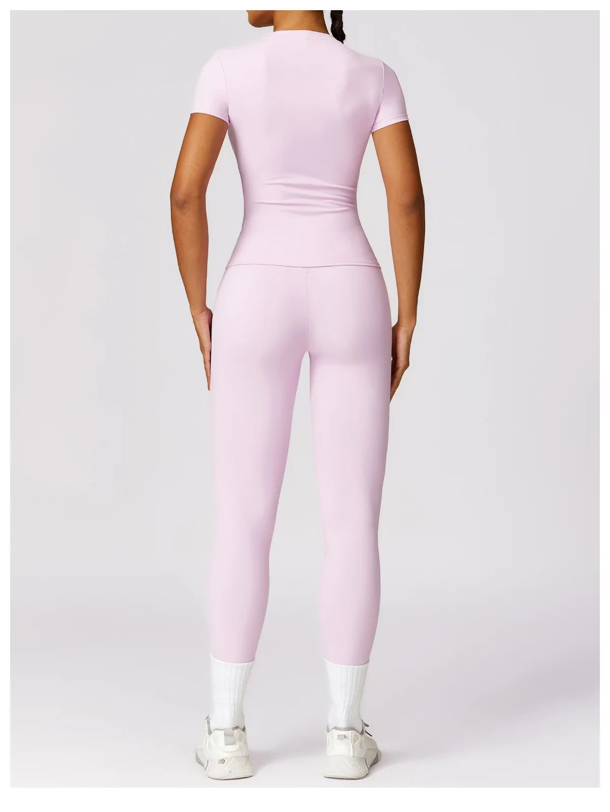 Seamless Short Sleeve Yoga Gym Top