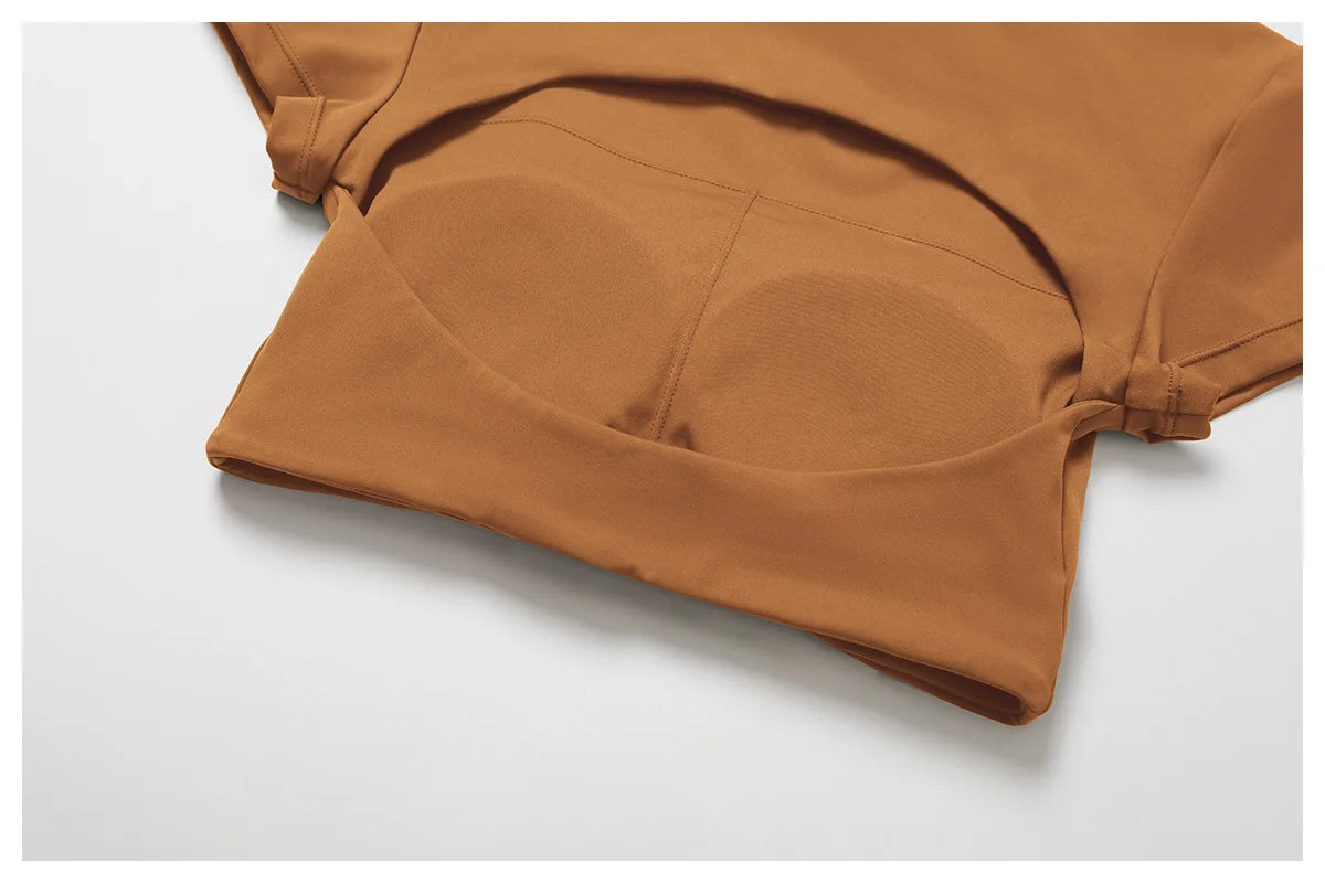 Workout Short Sleeve Shirt Gym Top