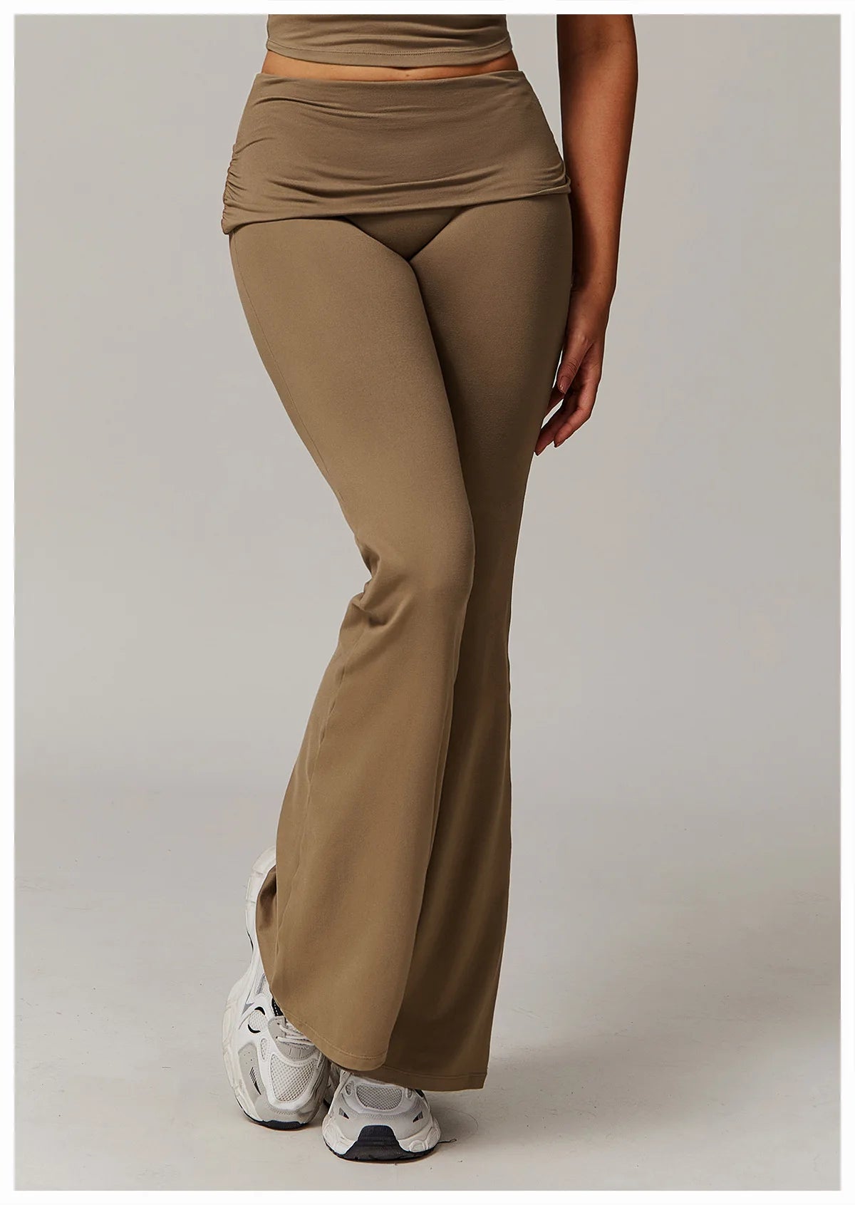 Bell-bottoms wide leg fitness Sport Leggings