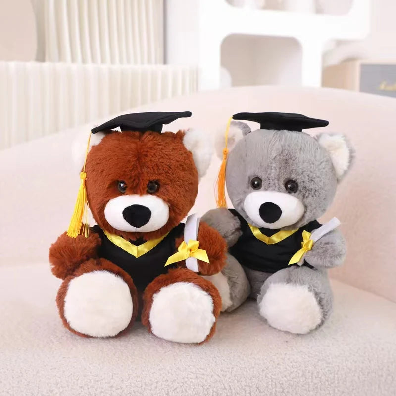 Graduate Doctor Capybara Owl Bear Plush soft Toy