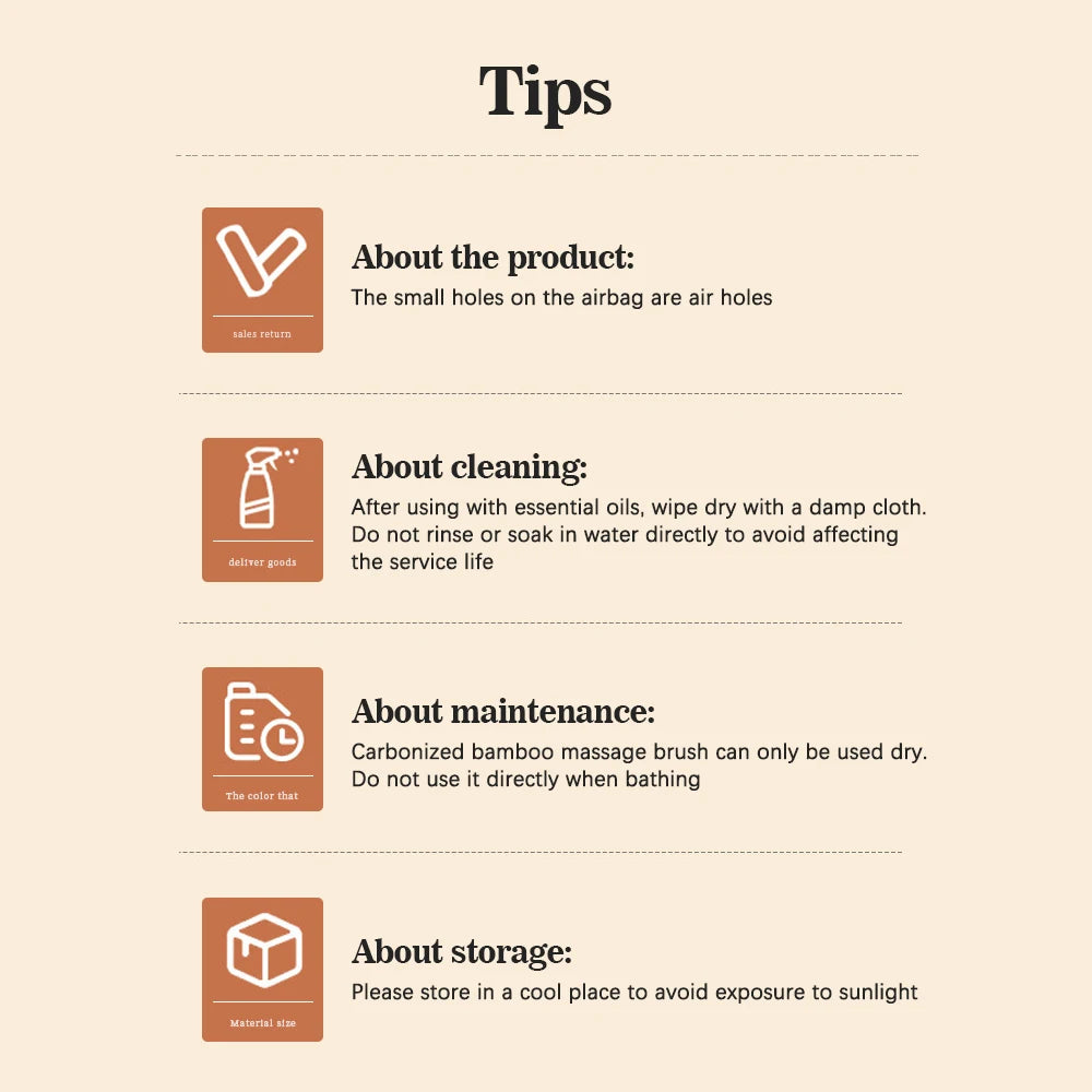 Multi-Functional Body Anti Cellulite Brush Head Scalp Body Massage Brush