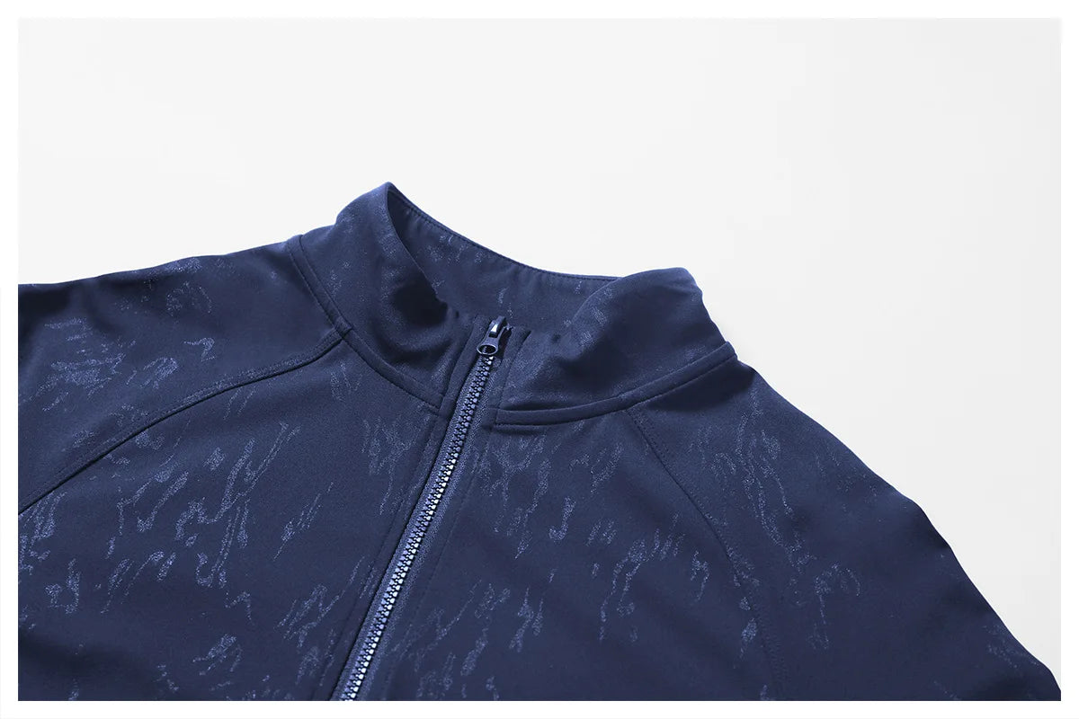 Zipper Long Sleeve Gym Workout Quick Dry Fitness Jacket