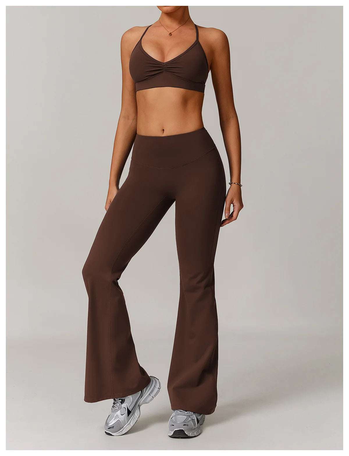 Shoulder Straps Fitness Sports Bra