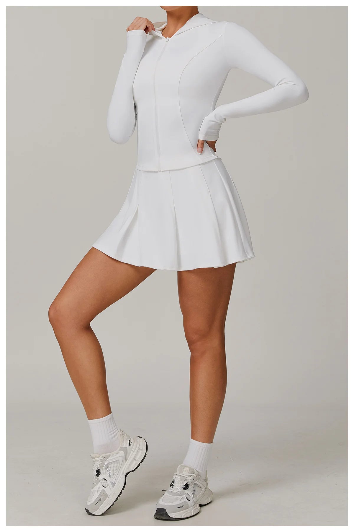 Zipper Long Sleeve Sports Jacket