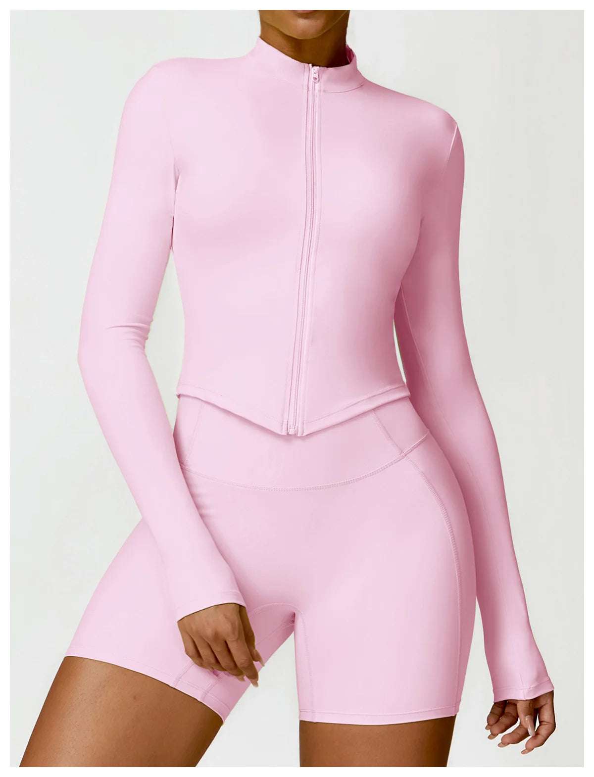 Full Zip-up Yoga Gym Workout Jacket