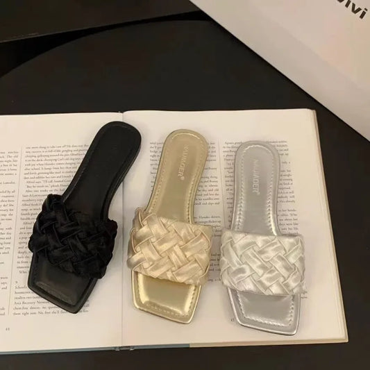 Casual Design Women's Slip-Ons Open Toe flat sandals