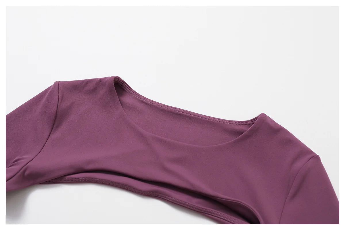 Long Sleeved Fitness Gym Top