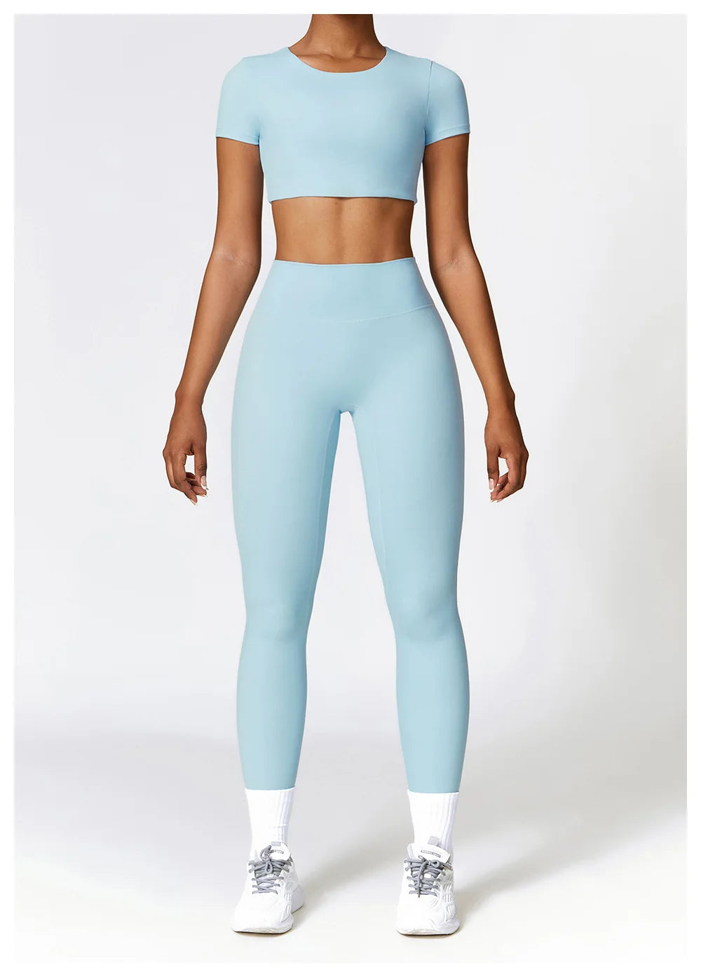 Seamless Yoga Workout Fitness Crop Top